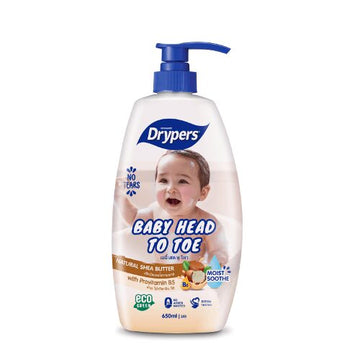 drypers-head-to-toe-shea-butter-bottle