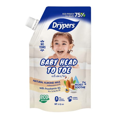 drypers-head-to-toe-almond-milk-refill