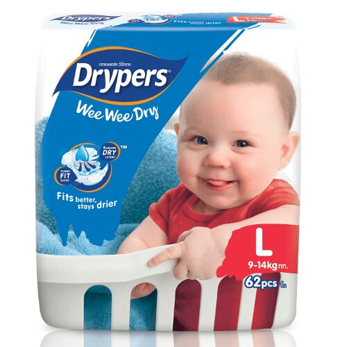2023_Drypers_WWD_Packaging_L_Front