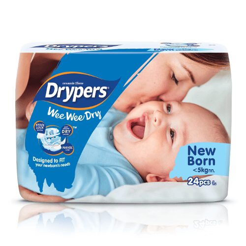newborn drypers wee wee dry