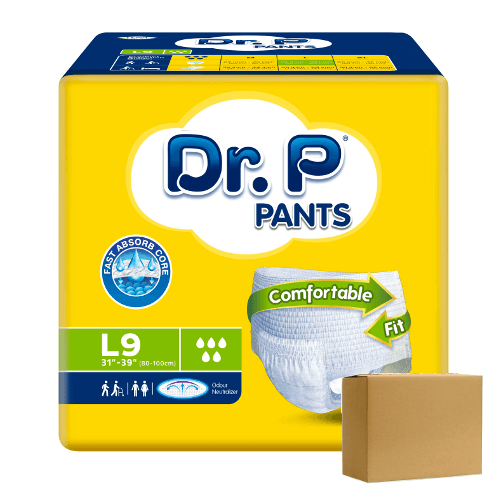 Dr.P Pants - Unisex Adult Pull Ups Size Large (80 to 100 cms) - Drypers SA